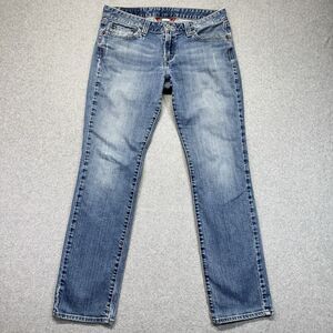 Lucky Brand Lola Straight Jeans Women’s 12/31 Medium Wash Denim Gene Montesano